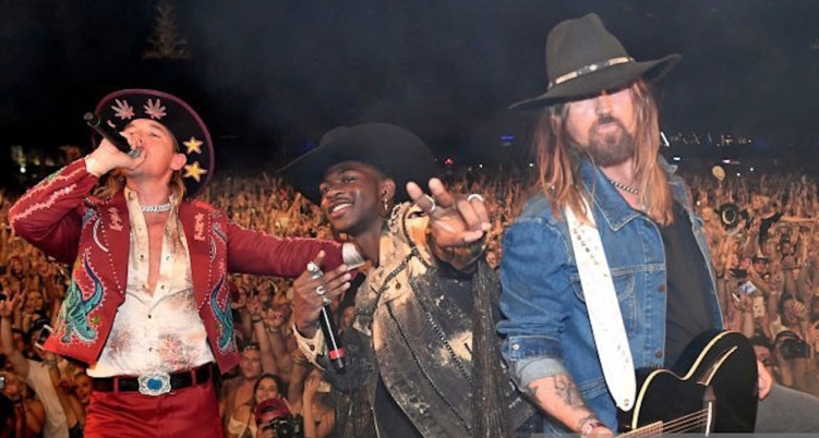 Diplo Brings Out Billy Ray Cyrus Lil Nas X To Perform Old Town