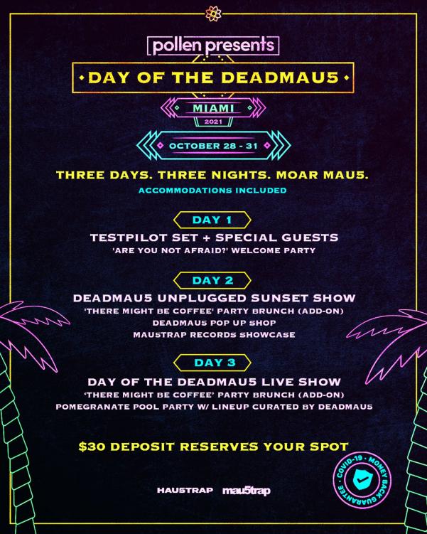 Deadmau5 Announces Weekend Festival in Miami, 'Day of The Deadmau5'