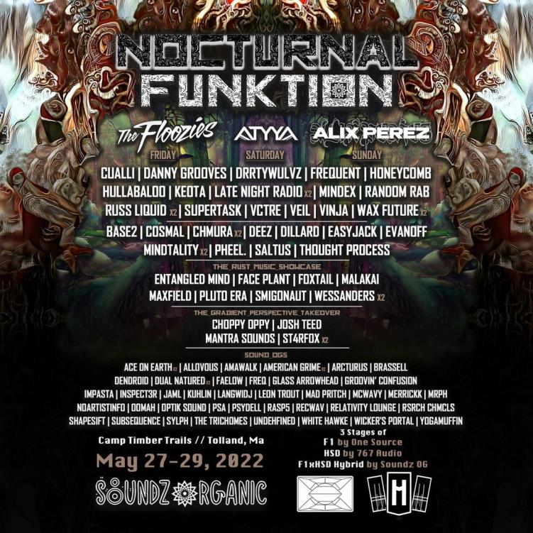 nocturnal funktion lineup