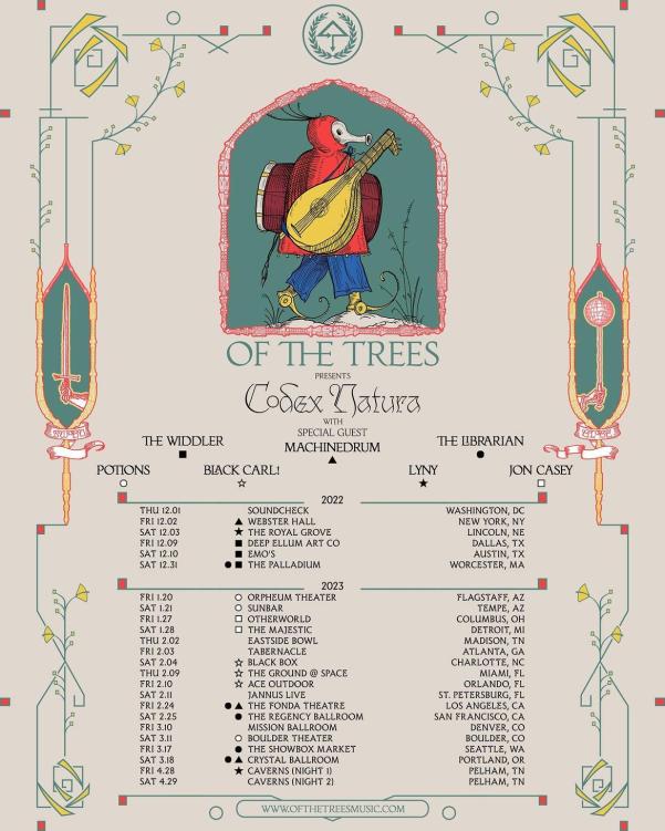of the trees tour