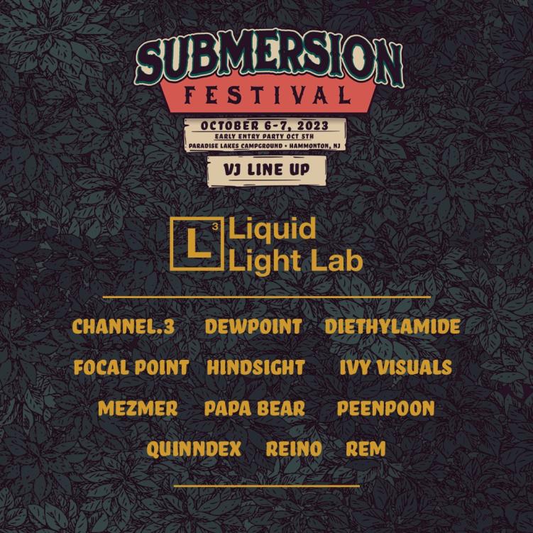 submersion festival vj lineup
