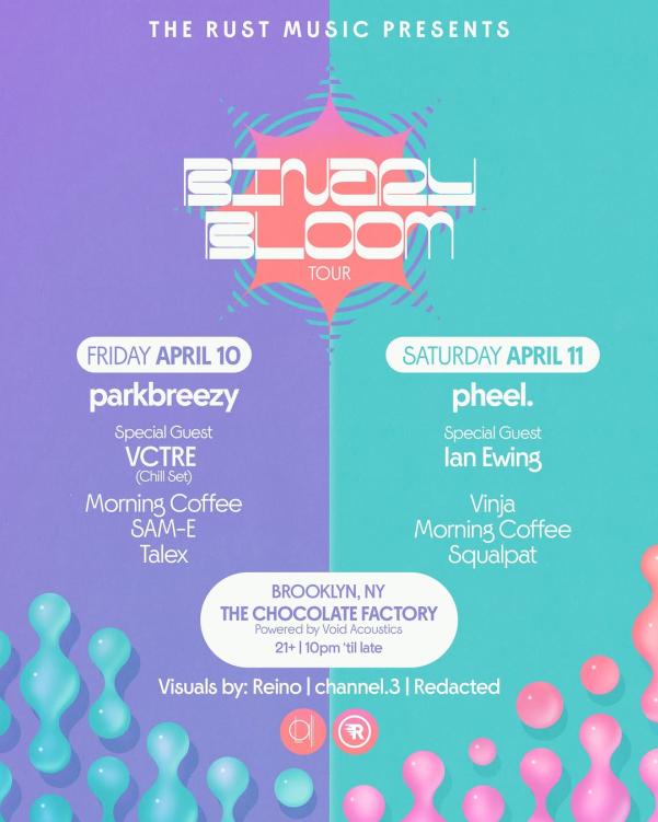 Binary Bloom Tour Brooklyn