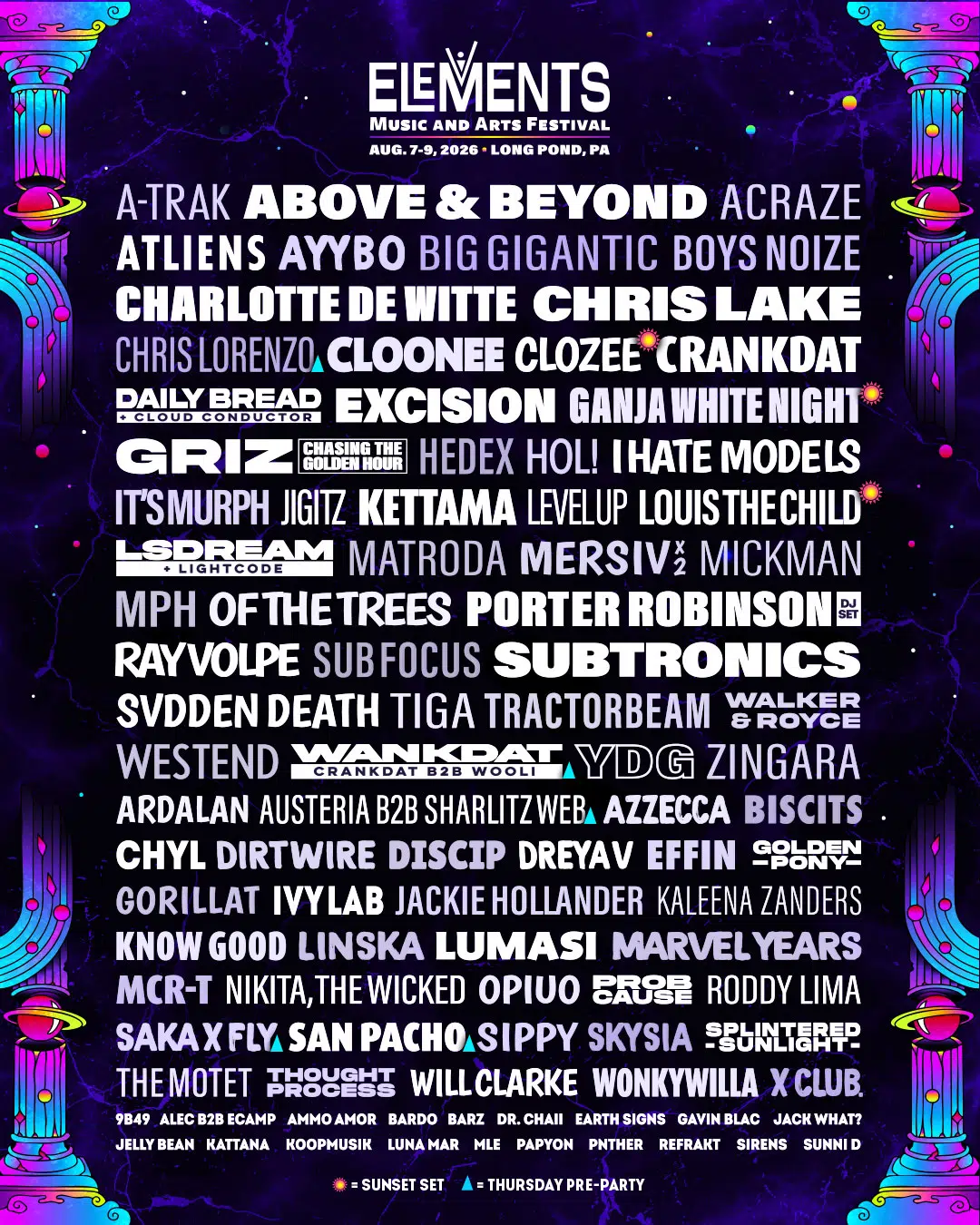 Elements Festival 2026