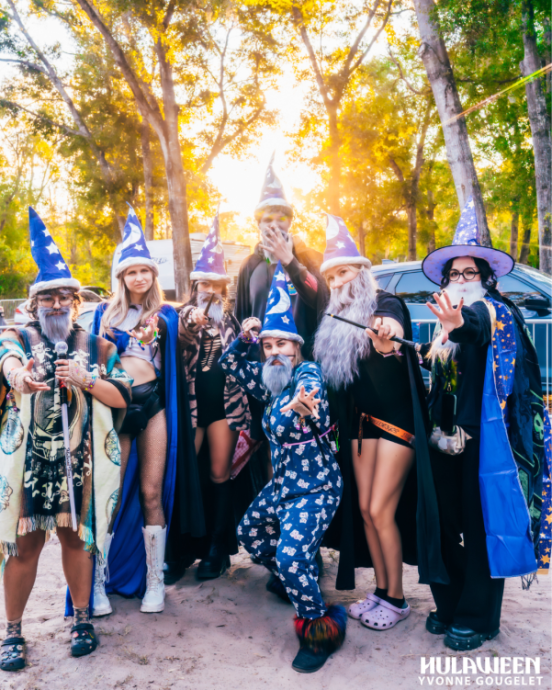 Hulaween costumes